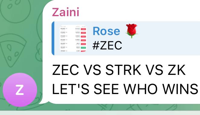 ZEC vs STRK vs ZK — сравнение производительности