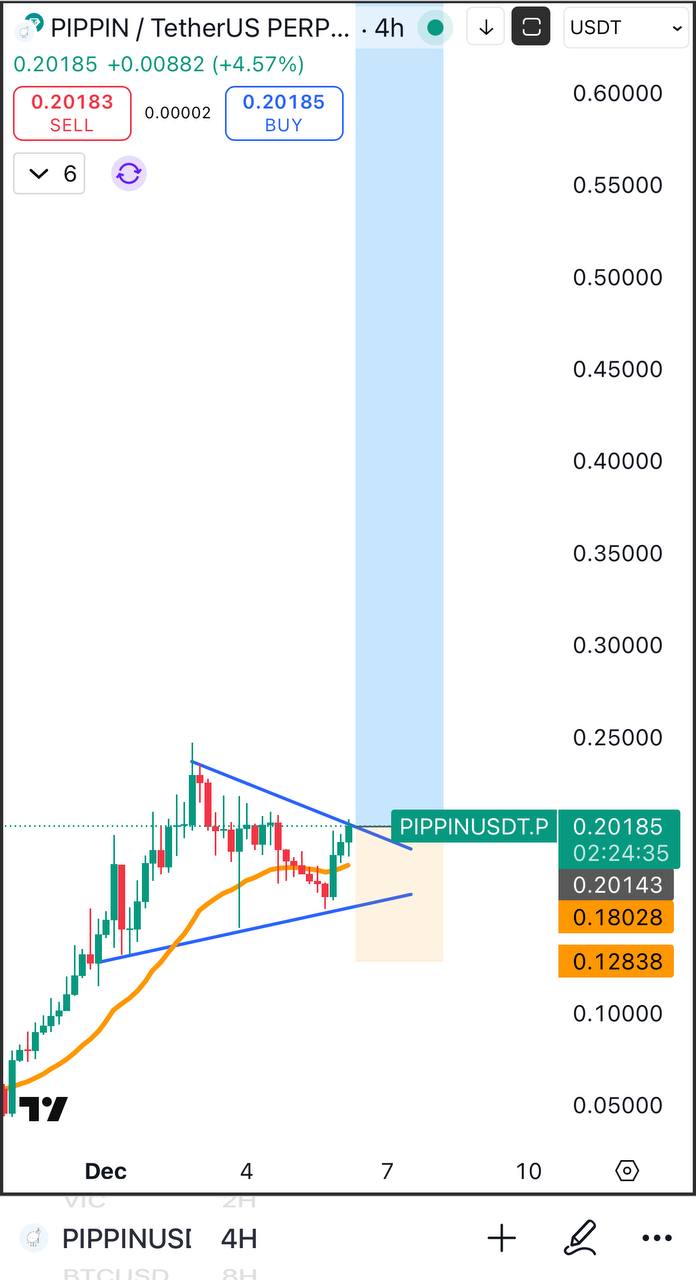 PIPPIN — бычий пробой (PIPPIN/USDT)