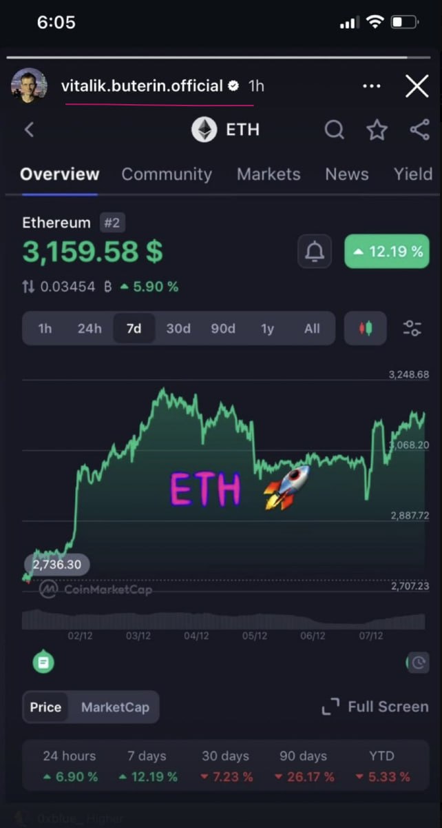 Виталик в Instagram — реакция сообщества