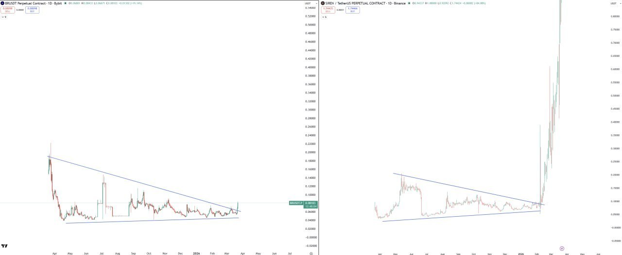 Хэштеги #BR и #SIREN для трейдеров