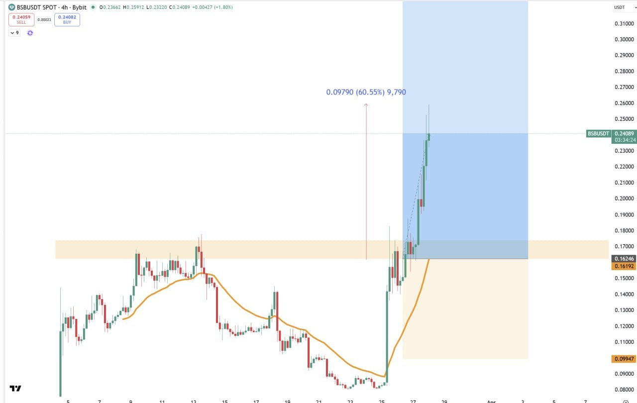 BSB вырос на 60%