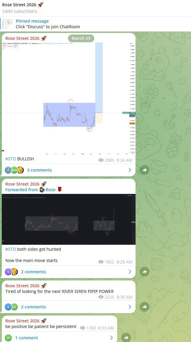 Роза: перед ростом STO в 18x — ожидается следующий 10x